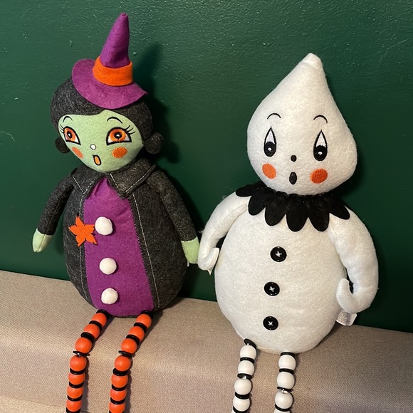 Johanna Parker ghost and witch sitter dolls - Picture 2 of 7